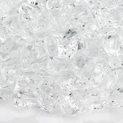 American Fire Glass - 1/2" StarFire, 10 lb. Jar Fire Glass