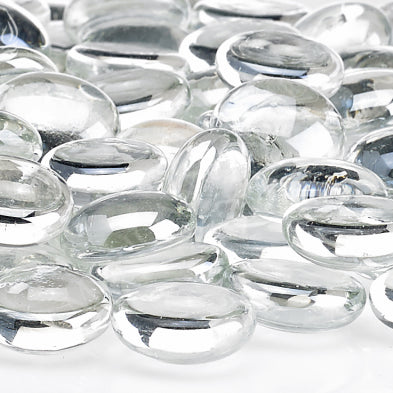 American Fire Glass - Glacier Ice, 10 lb. Jar Fire Beads