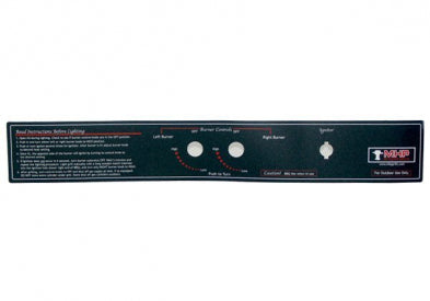 MHP - ELECTRONIC WNK CONTROL PANEL LABEL