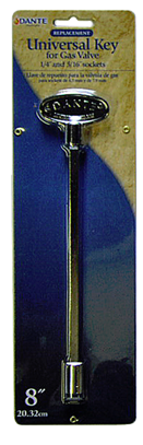 Dante - KEY, UNIV 1/4 & 5/16 X 8" LONG-CHROME