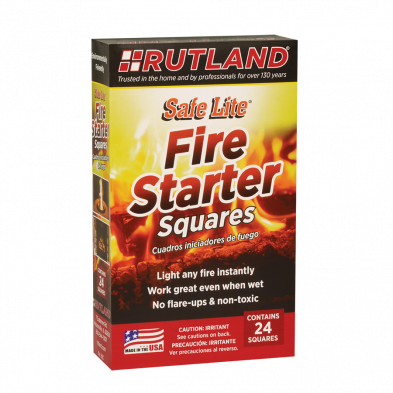 Rutland  -SAFE LITE FIRELIGHTER SQS (CARTON 24) (24)