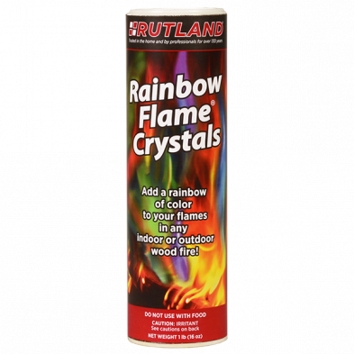Rutland - RAINBOW FLAME CRYSTALS 16 OZ (12)