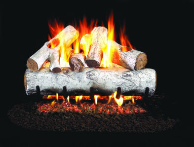 WHITE BIRCH 24" LOG KIT