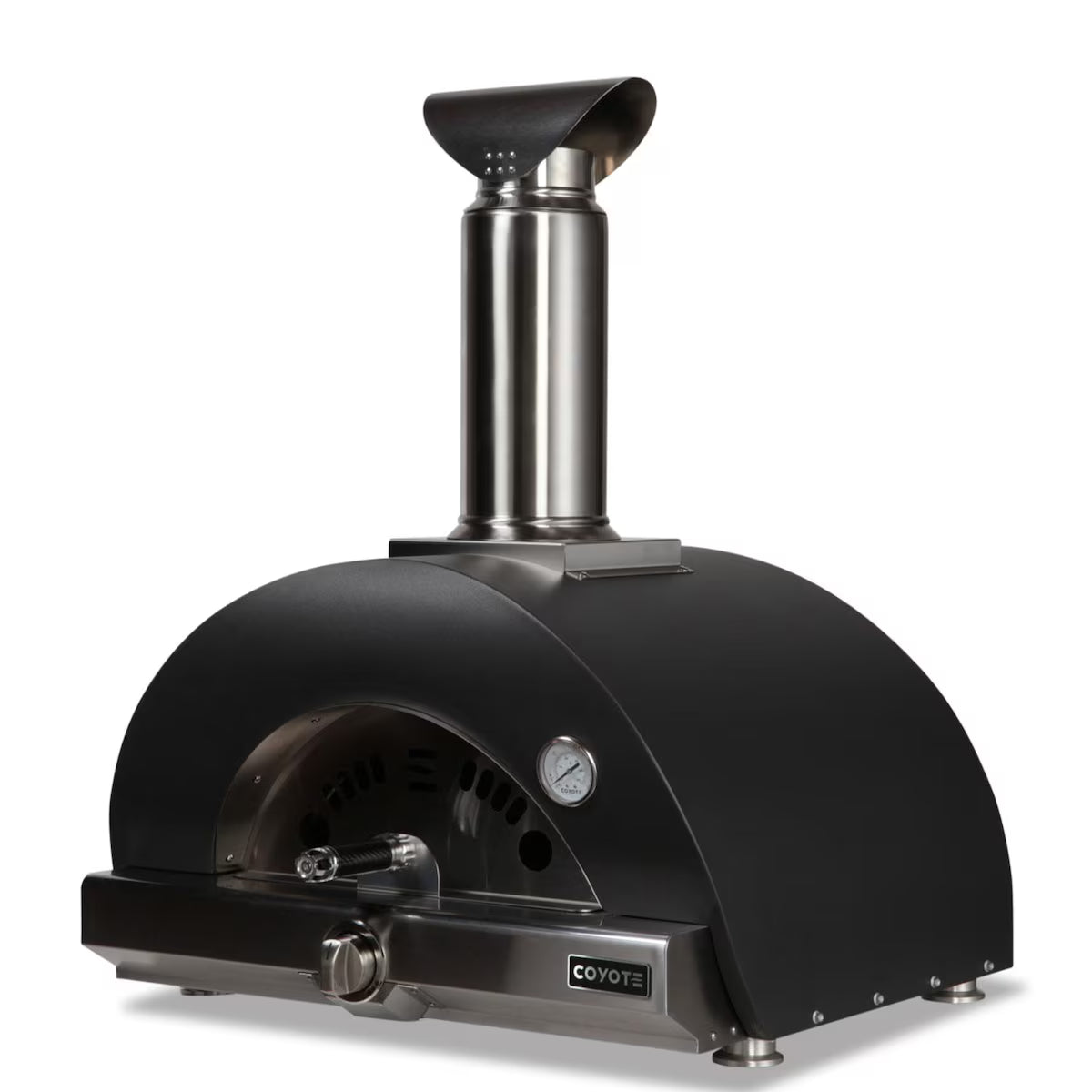 Coyote 30" Hybrid Multi-Fuel Outdoor Pizza Oven - C1PZ30HMBNG