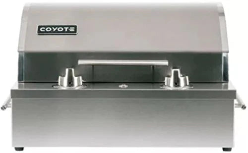 Coyote Single Burner 120V Electric Grill - Includes Cover and Tool Set
