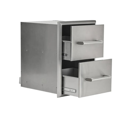 Coyote 16" Double Drawer Cabinet