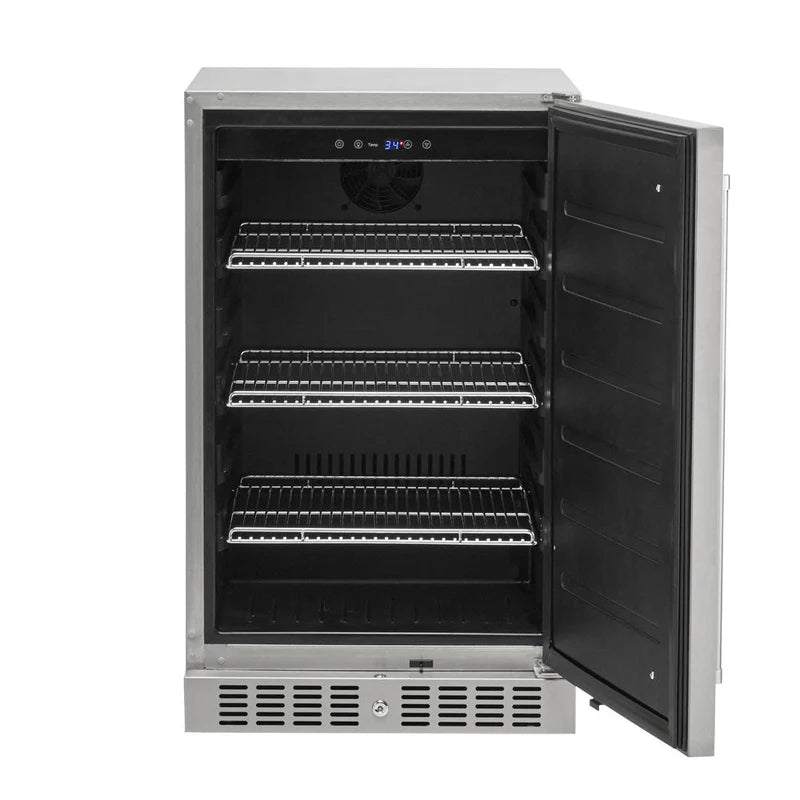 Coyote 21" Built-In Refrigerator with Right Hinge