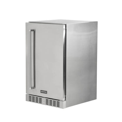 Coyote 21" Built-In Refrigerator with Right Hinge