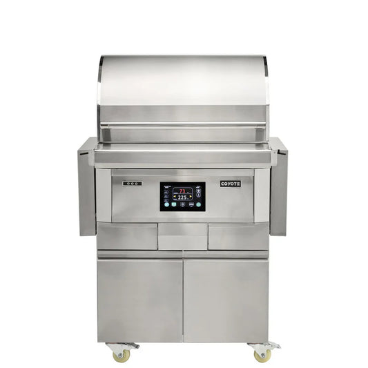 Coyote GEN3 28" Pellet Grill on Cart