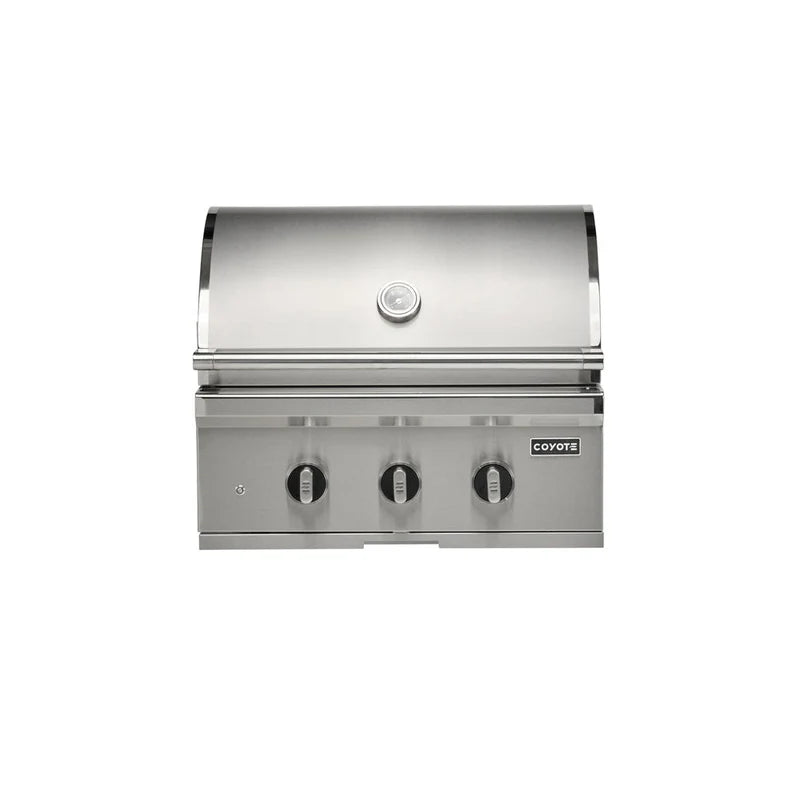 Coyote SL-Series 30" Built-In Grill with Sear Zone & Rotisserie