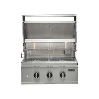 Coyote SL-Series 30" Built-In Grill with Sear Zone & Rotisserie