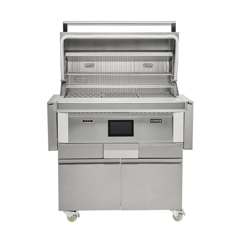 Coyote GEN3 36" Pellet Grill on Cart