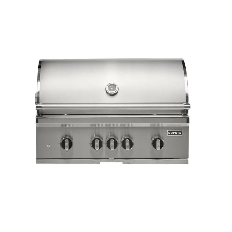 Coyote SL-Series 36" Built-In Gas Grill with Sear Zone & Rotisserie