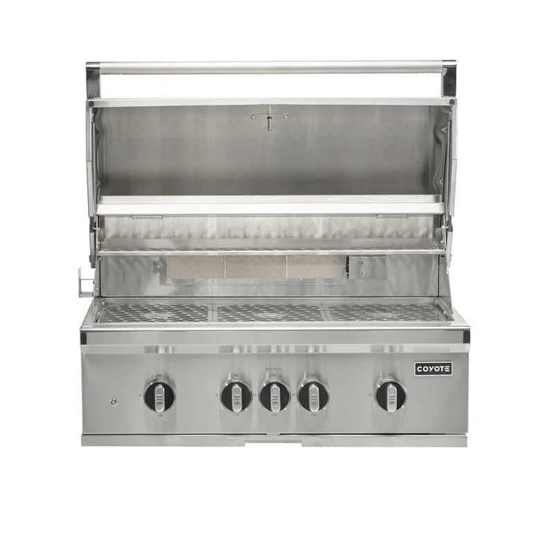 Coyote SL-Series 36" Built-In Gas Grill with Sear Zone & Rotisserie