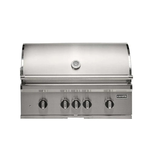 Coyote SL-Series 36" Built-In Gas Grill with Sear Zone & Rotisserie