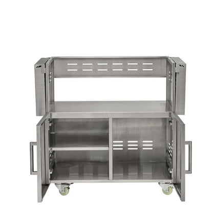 Coyote 36" Stainless Steel Charcoal Grill Cart