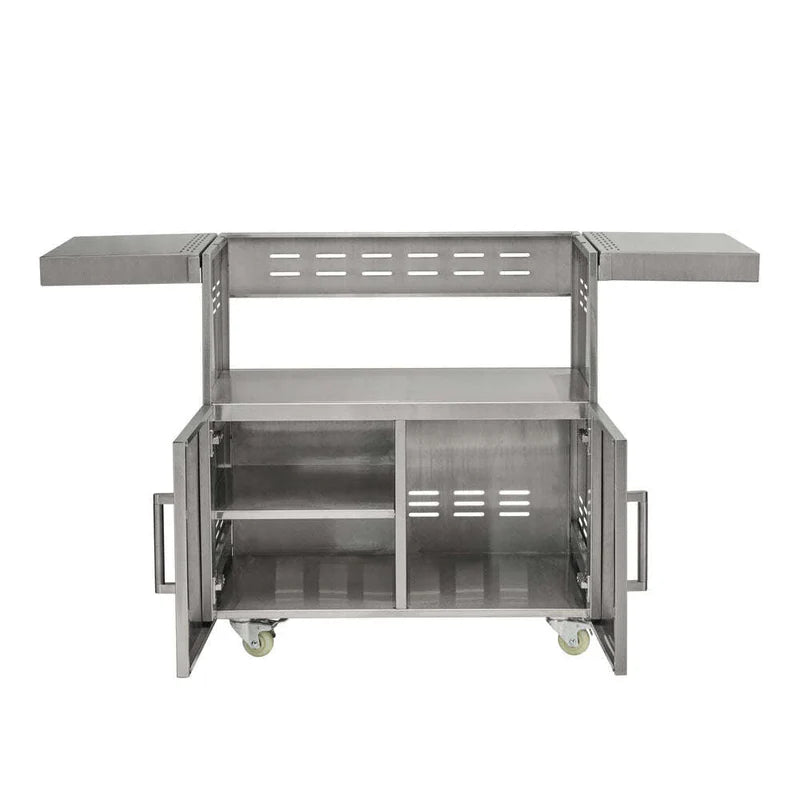 Coyote 36" Stainless Steel Charcoal Grill Cart