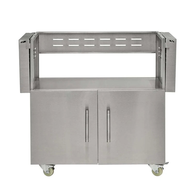 Coyote 36" Stainless Steel Charcoal Grill Cart