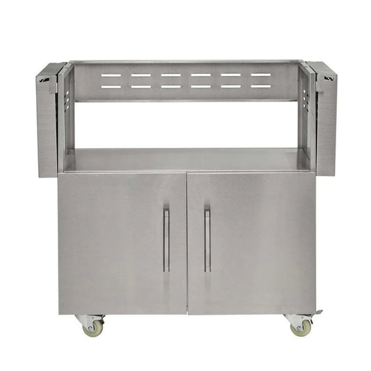 Coyote 36" Stainless Steel Charcoal Grill Cart