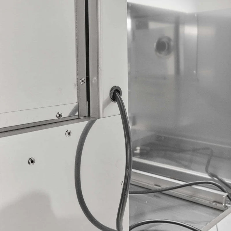 Coyote 42" Access Door With Storage & Warming Drawer Combo