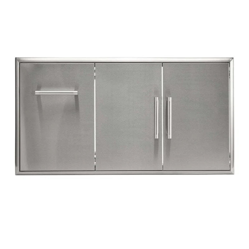 Coyote 45" Double Access Doors With Roll Out Trash