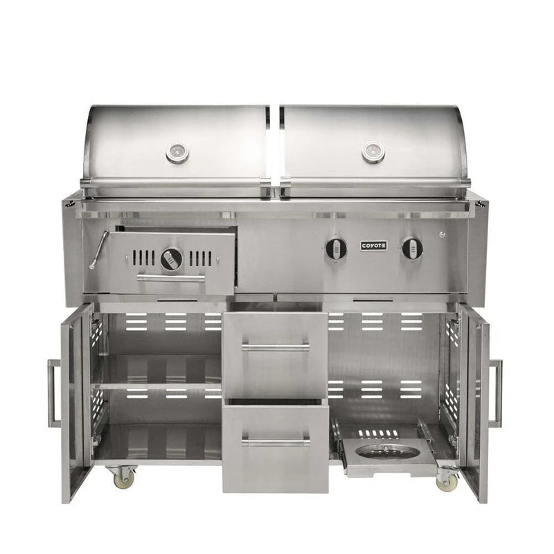 Coyote 50" Built-In Hybrid Grill