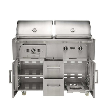 Coyote 50" Built-In Hybrid Grill