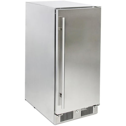 Blaze - 15-Inch 3.2 Cu. Ft. Outdoor Rated Compact Refrigerator - BLZ-SSRF-15