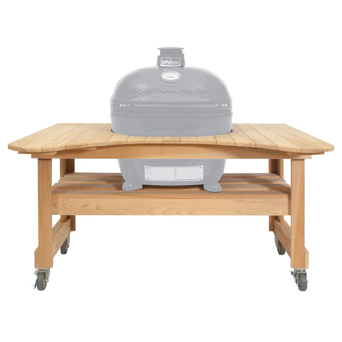 Primo Grills Curved Cypress Table - Thumbnail 2