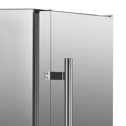 Blaze - 20-Inch 4.3 Cu. Ft. Outdoor Rated Refrigerator w/ Lock - BLZ-SSRF20-4.3
