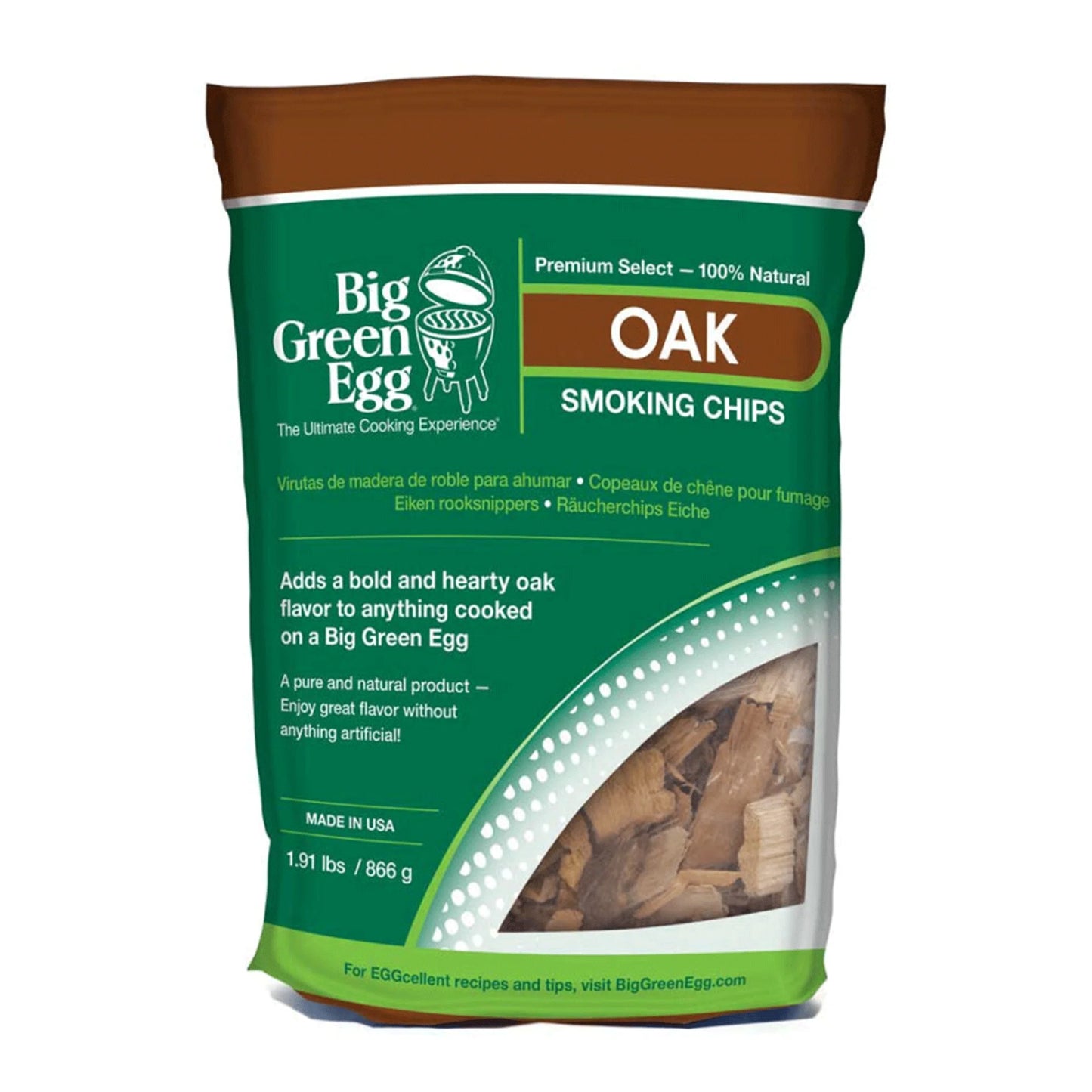 Premium Kiln Dried Oak Wood Smoking Chips (2.9 L/180 cu in) 127372