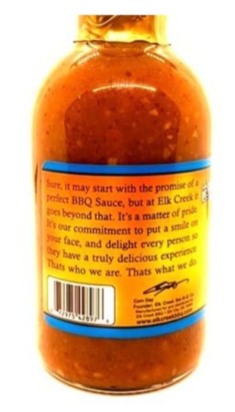 Elk Creek - Oklahoma Gold BBQ Sauce 16.9oz