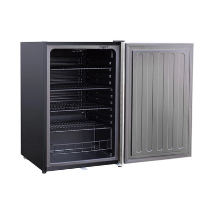 AMD 22" 4.1c Deluxe Outdoor Approved Fridge w/ Upgraded Stainless steel Door & Handle - AMD-RFR-22D
