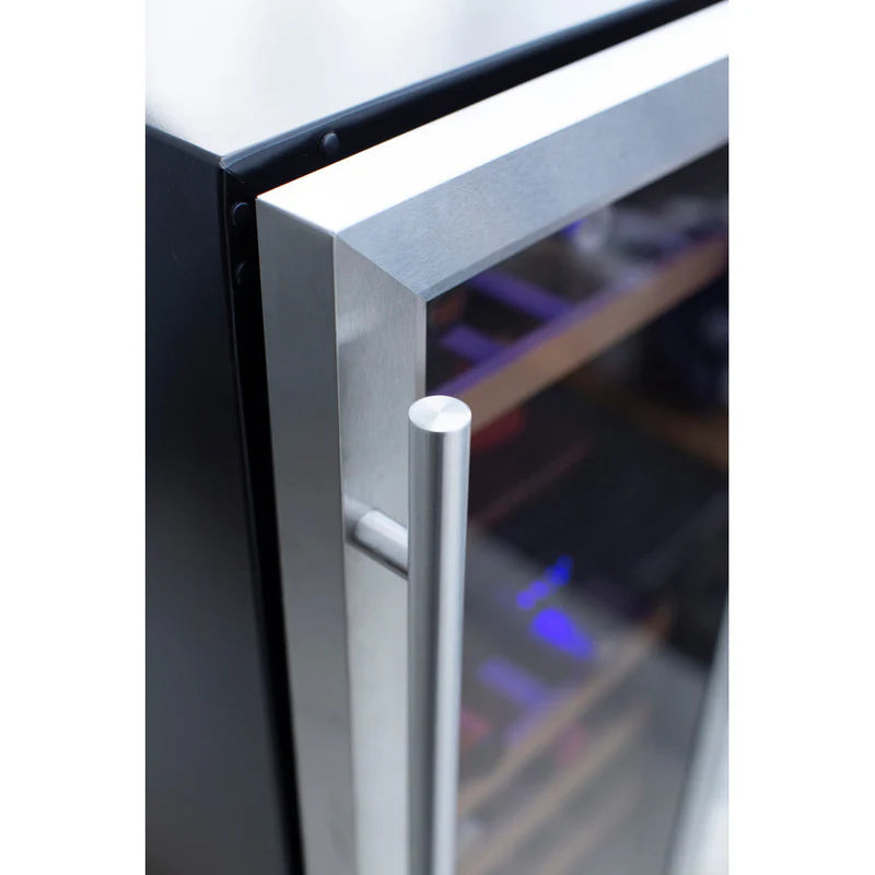 AMD 15" Outdoor Rated Dual Zone Wine Cooler - AMD-RFR-15WD