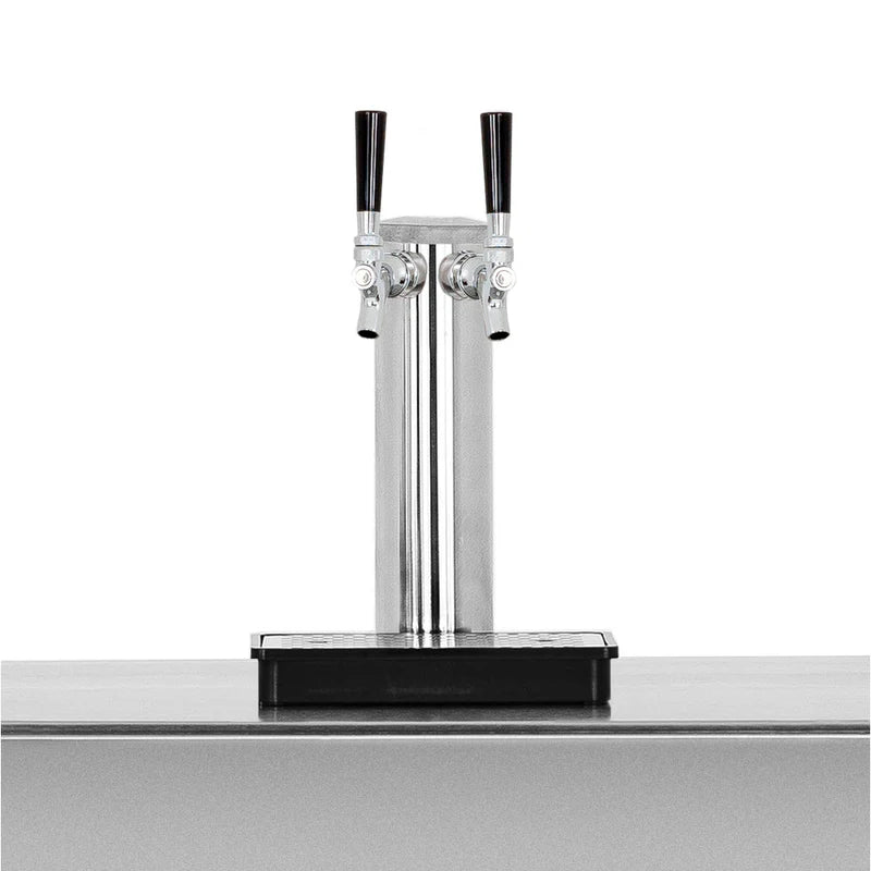 AMD 24" 6.6C Deluxe Outdoor Rated Kegerator - AMD-RFR-24DK-P