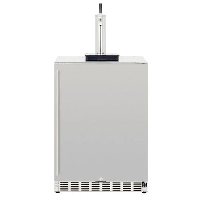 AMD 24" 6.6C Deluxe Outdoor Rated Kegerator - AMD-RFR-24DK-P