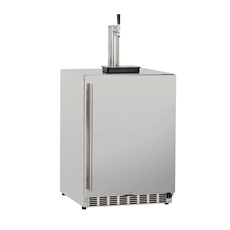AMD 24" 6.6C Deluxe Outdoor Rated Kegerator - AMD-RFR-24DK-P