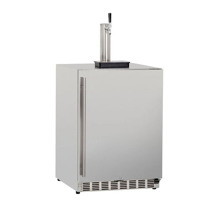 AMD 24" 6.6C Deluxe Outdoor Rated Kegerator - AMD-RFR-24DK-P