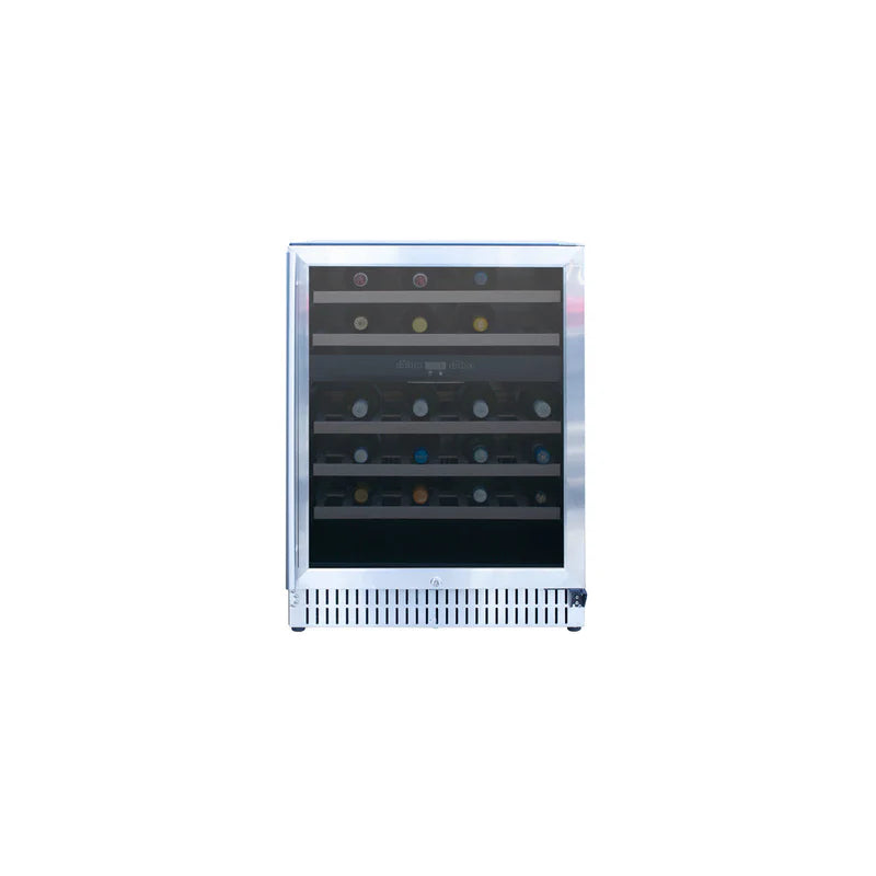 AMD 24" Outdoor Rated Dual Zone Wine Cooler - AMD-RFR-24WD