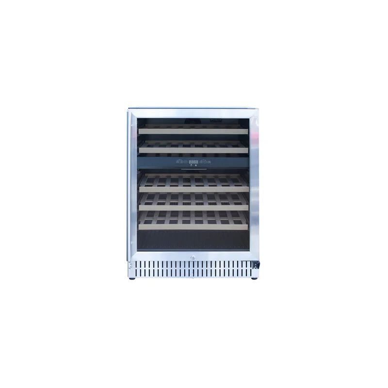 AMD 24" Outdoor Rated Dual Zone Wine Cooler - AMD-RFR-24WD