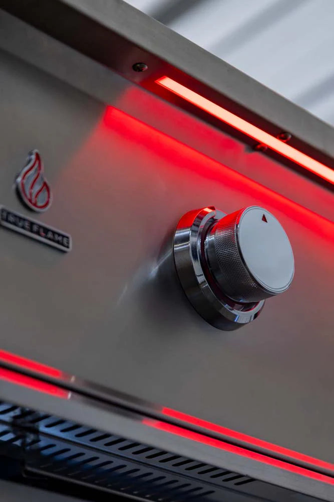 TrueFlame 30" Handleless Deluxe Cart with Fold-Down Side Shelves Fits for TFG30, TFG30L - CART-TF-GRID30