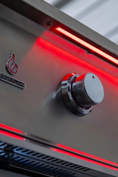 TrueFlame 30" Handleless Deluxe Cart with Fold-Down Side Shelves Fits for TFG30, TFG30L - CART-TF-GRID30