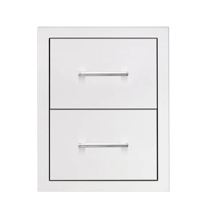 TrueFlame Double Drawer Paper Towel Holder Combo - TF-DR2TDC-17M-A