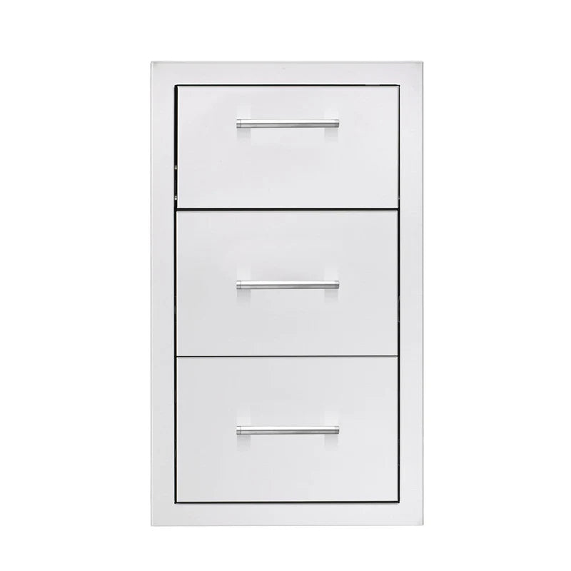 TrueFlame Double Drawer Paper Towel Holder Combo - TF-DR2TDC-17M-A